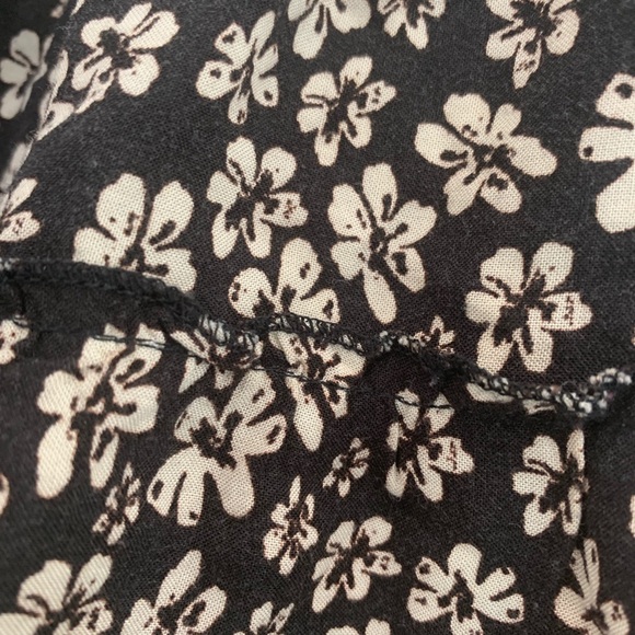 Floral elastic waist skirt - Picture 4 of 4